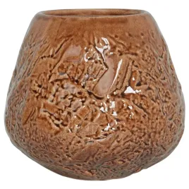 wazon-na-kwiaty-betta-kamionka-22-cm-brazowy-lumarko