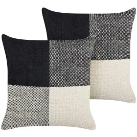 zestaw-2-poduszek-dekoracyjnych-laelia-bawelna-45-x-45-cm-czarny-patchwork