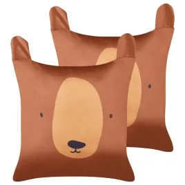 zestaw-2-poduszek-tuftowany-bawelna-brazowy-teddybear-lumarko