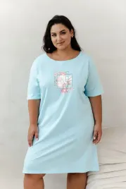 koszula-damska-taro-3364-isla-turkusowarozmiar-3xl-kolor-turkusowy
