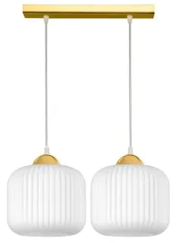 lampa-wiszaca-sufitowa-plafon-zyrandol-zlota-klosz-bialy-ryflowany-led-e27