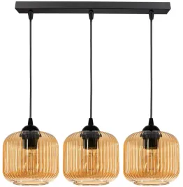 lampa-wiszaca-sufitowa-zyrandol-nowoczesny-szklany-klosz-plisowany-miodowy