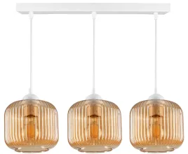 lampa-wiszaca-sufitowa-zyrandol-bialy-szklany-klosz-plisowany-miodowy-led