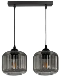 lampa-wiszaca-sufitowa-zyrandol-nowoczesny-szklany-klosz-plisowany-grafit