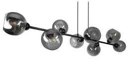 lampa-wiszaca-sufitowa-zyrandol-czarna-szklane-kule-grafit-led-e27