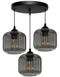 lampa-wiszaca-sufitowa-zyrandol-nowoczesna-szklany-klosz-plisowany-grafit