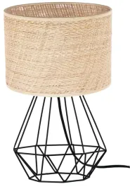 stylowa-lampka-nocna-biurkowa-abazur-nowoczesna-boho-slomka-rattan-loft-led
