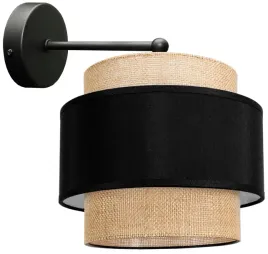 lampa-kinkiet-scienny-nowoczesny-abazur-juta-boho-loft-led