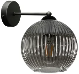 lampa-kinkiet-scienny-nowoczesny-szklany-plisowany-klosz-kula-grafit-led
