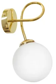 zlota-lampa-kinkiet-scienny-szklana-kula-loft-led