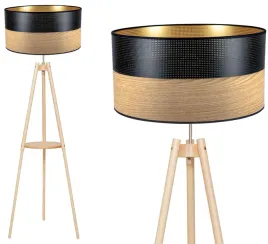 lampa-stojaca-podlogowa-drewniana-trojnog-ze-stolikiem-abazur-40cm