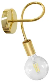 zlota-lampa-kinkiet-scienny-skrecony-loft-led