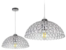 lampa-wiszaca-sufitowa-zyrandol-krysztalki-chrom