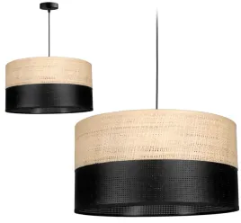 lampa-wiszaca-sufitowa-zyrandol-abazur-nowoczesna-boho-rattan-loft-led
