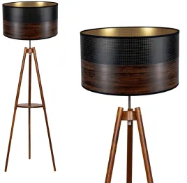 lampa-stojaca-podlogowa-drewniana-trojnog-ze-stolikiem-abazur-wenge-40cm