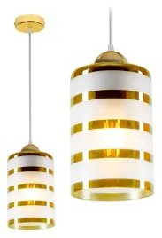 lampa-wiszaca-sufitowa-zyrandol-zlota-tuba-led