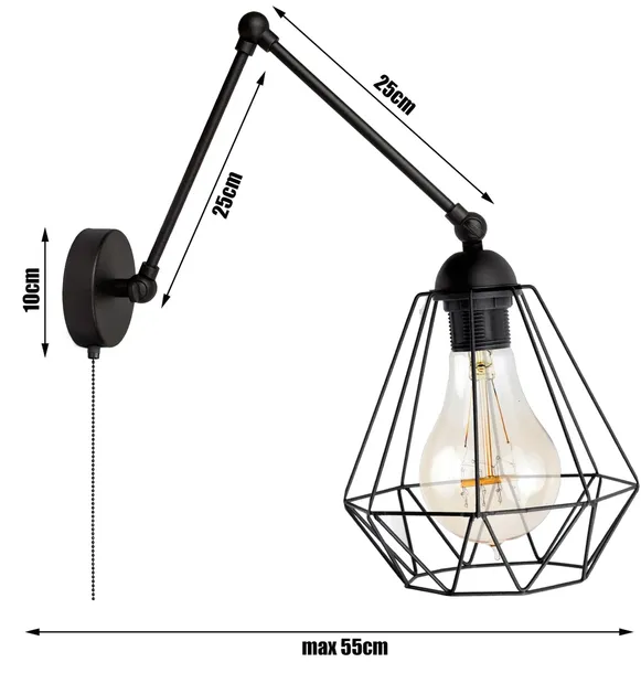 kinkiet-scienny-loft-edison-druciany-diament-retro-kolor-czarny