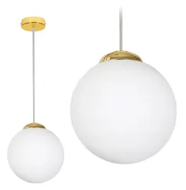 lampa-wiszaca-sufitowa-plafon-zyrandol-zlota-biala-kula-led