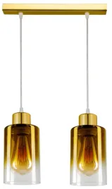 lampa-wiszaca-sufitowa-zyrandol-zlota-szklana-led