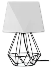 lampka-nocna-biurkowa-druciana-abazur-diament-loft