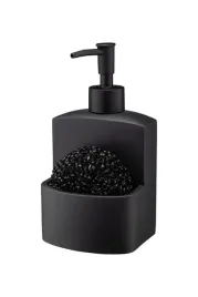 dozownik-na-plyn-do-mycia-naczyn-z-gabka-sandy-czarny-230ml