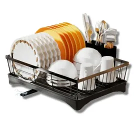 suszarka-do-naczyn-stojaca-czarna-nierdzewna-mala-ociekacz-na-naczynia