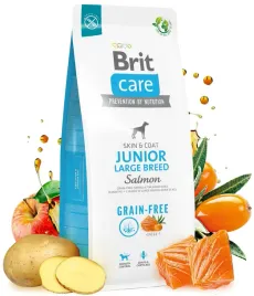 brit-care-dog-grain-free-junior-large-salmon-12kg