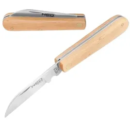 noz-monterski-skladany-uniwersalny-drewniana-raczka-180mm-neo-tools