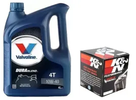 olej-valvoline-durablend-10w40-4l-filtr-kandn-kn204-yamaha-honda-kawasaki