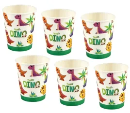 papierowe-kubeczki-kubki-urodzinowe-w-dinozaury-z-dinozaurami-zestaw-6-szt