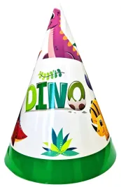 czapeczki-papierowe-urodzinowe-na-urodziny-zwierzatka-dinozaury-zestaw-6szt