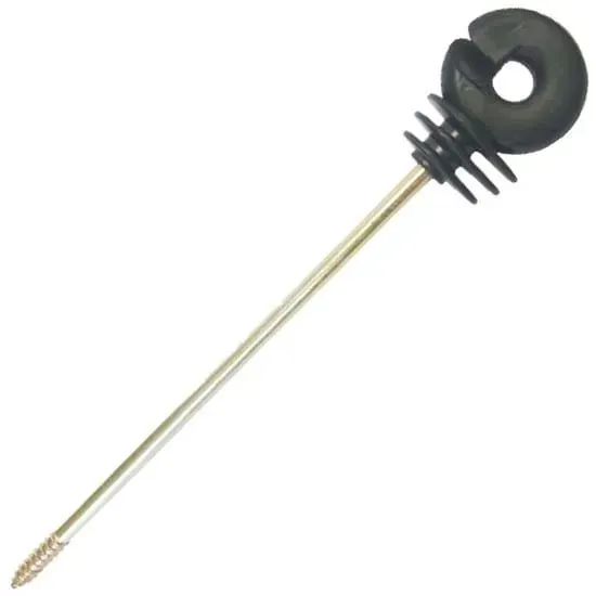 Izolator do PASTUCHA długi 6x130 mm - 10 szt. Solidny Ocynkowany PL