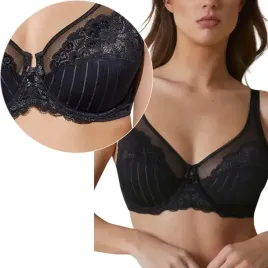 biustonosz-miekkie-miseczki-stanik-koronka-wygoda-95c-mariluz-czarny-negro