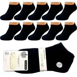 10x-stopki-czarne-damskie-bawelniane-krotkie-35-39
