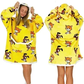 koc-bluza-oversize-ciepla-gruba-kocobluza-2w1-xxl-pieski-kotki-z-kapturem