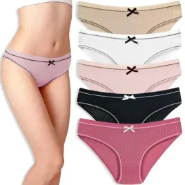 5x-wygodne-majtki-figi-bawelniane-prazkowane-kokardka-l-xl-35