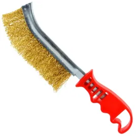 szczotka-druciana-geko-g00645-mosiezna-z-raczka