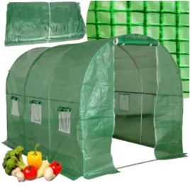 tunel-foliowy-ogrodowy-szklarnia-2x3-6m2-zielony-na-warzywa-stelaz