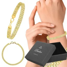 piekna-zlota-damska-bransoletka-gruba-szeroka-srebro-925-splot-bismark-5-mm