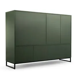 duza-komoda-genua-160cm-do-salonu-butelkowa-zielen