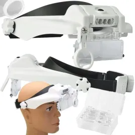 okulary-powiekszajace-lupa-naglowna-czolowa-regulowana-soczewki-led-zestaw