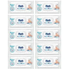 10x-aqua-wipes-nawilzane-chusteczki-dla-dzieci-mokre-99percent-pure-water-60-szt
