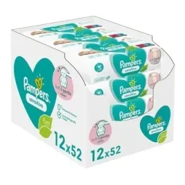 pampers-sensitive-chusteczki-nawilzane-dla-dzieci-12-x-52-szt