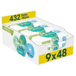 pampers-chusteczki-nawilzane-harmonie-aqua-9x48