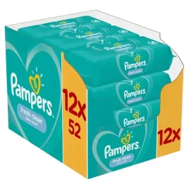 pampers-fresh-clean-chusteczki-nawilzane-dla-dzieci-12x-52-szt