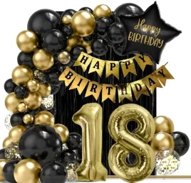 happy-balony-18-lat-urodziny-zestaw-dekoracji-kurtyna-czarne-zlote