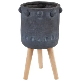 doniczka-na-nozkach-brunnera-ceramika-24-cm-grafitowy-lumarko