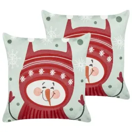 zestaw-2-poduszek-dekoracyjnych-cupcake-bawelna-45-x-45-cm-czerwony-wzor-sw