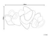 dekoracja-scienna-brazowa-cobalt-lumarko-stan-nowy-szerokosc-produktu-88-cm