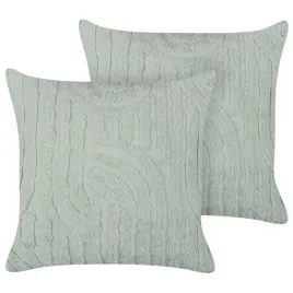 2-bawelniane-poduszki-dekoracyjne-45-x-45-cm-zielone-tellima-lumarko